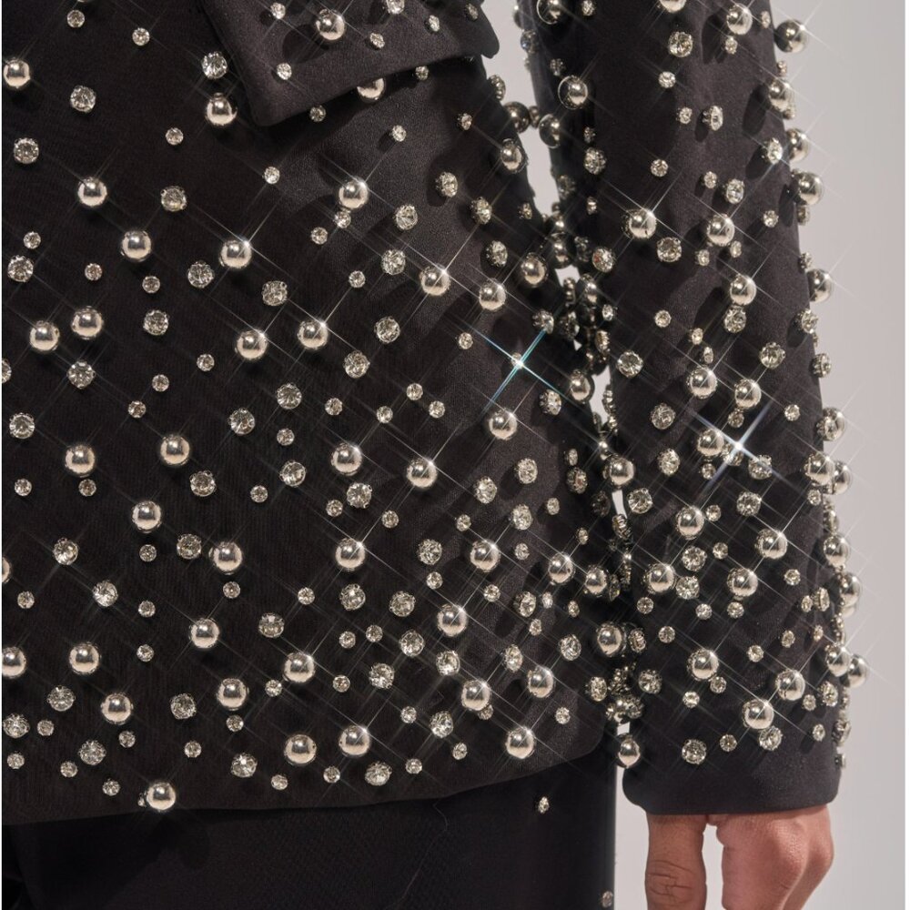 NEW GET CLOSER EMBELLISHED BLAZER: AKIRA - Picture 4 of 5